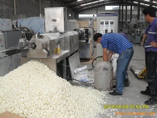 puff corn food extruder
